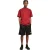 Urban Classics Heren Effen Tall T-shirt (Baksteen Rood)