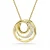 Swarovski Hyperbola – Dames Ketting – goudkleurig