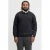 Poloshirt Jack & Jones Plus Size zwart gebreid