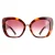 Valentino Cat Eye Dameslicht Havana Purple Gradiënt VA4057