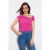 TRENDYOLMİLLA Dames Roze Effen Mouwloos Getailleerd Blouses