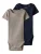 TWO SOON Rompertje/body  navy / stone grey