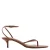 Mango lakleren sandalen bruin
