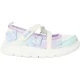 Skechers Comfyflex 2 Butterfly-sportschoenen met glitters voor meisjes (Wit/multikleurig)