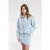 Homage to Denim H-cs26m05 mini skirt with allover distressed
