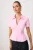 TRENDYOLMİLLA Dames Roze Effen Kort Peplum Blouses
