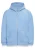 Dropsize Sweatvest ‘Bazix Republiq’  hemelsblauw