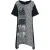 Graphic Elegance Plus Size Jersey Jurk