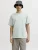 Jack & Jones Jcospongytee Ss Crew Neck Smu 12301890 Print T-shirts Aqua Gray