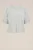 WE Fashion – Dames trui met structuur – Curve – Regular fit – Lichtgrijs –   Plus Size
