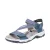 Rieker Wandelsandalen  smoky blue / duifblauw / wit