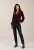 Helena Hart Blazer Lora Velour 7870 Blazers Burgundy