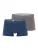 SLOGGI Boxershorts  donkerblauw / grijs