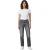 Levis 501-jeans met 5 zakken en rechte pijpen voor dames (Porcini Haze)