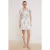 TRENDYOLMİLLA Dames Meerkleurig Bloemen Kort / Mini Kort Skater Jurken