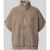 Emily Van den Bergh Relaxed fit gebreid jack met opstaande kraag en 1/2-mouwen