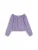 TOM TAILOR Blouse  lila / wit