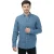 Gant Heren Linnen Garment Dyed Langwerpig Overhemd (Blauw)