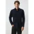 Mango Man corduroy regular fit overhemd – donkerblauw