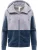 Ragwear Sweatvest ‘Colbien’  enziaan / duifblauw