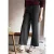 Street One Studio Dames Pinstripe broek Wide Legs in Grijs