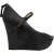 Miu Miu Mary Jane pumps met open neus en sleehak in grijs suède
