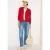 Cecil Dames V-hals vest in Rood