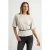 TRENDYOLMİLLA Dames Beige Effen Kort Regular fit Blouses