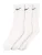 NIKE Sportsokken  zwart / wit