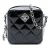 Tweedekans Cc Gequilted Patenten Diamant Hars Clutch met Ketting
