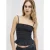 Jack & Jones Abigail gesmokte denim linnen top