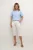 Capribroek Slim/ Regular fit Spring Gardenia white