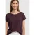 Shirt met ronde hals en losse schouders