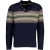Trui New Zealand donkerblauw met knopen