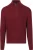 Tommy Hilfiger Half Zip Kabel Pullover Bordeaux