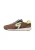 REPLAY Sneakers laag ‘Yard’  donkerbruin / limoen