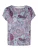 TATUUM Blouse ‘Oma’  lichtblauw / bessen / zalm roze / wit
