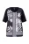 Ulla Popken Shirt  zwart / wit