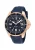 NAUTICA Analoog horloge ‘Koh May Bay’  navy / goud