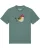 Watapparel Shirt ‘Vogel’  beige / geel / groen / rood