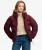 Sportieve Capuchon Pufferjas Red
