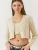 Bianco Lucci Gebreid vest  ecru