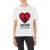 Moschino Peace & Love Jersey T-shirt White