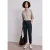 Street One Dames Chino’s met Slim Legs en cargo-stijl zakken in Blauw