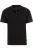 TRIGEMA T-Shirt Henley kraag zwart, Effen