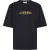 Off White T-shirt voor heren met de tekst ‘Feel Like An Intern’ (Zwart)