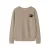NAME IT KIDS sweater met backprint – lichtbruin