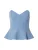 ORIMEI by Victoria Swarovski Top  smoky blue