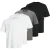 Jack & Jones Heren t-shirt jjhugo ronde hals effen 5-pack