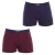 Set van 2 Ocean boxers, model A5398 voor heren. Comfort en stijl in ademende stof.